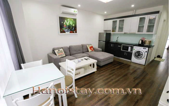Căn hộ dịch vụ đủ đồ Trung tâm quận Tây Hồ cho thuê, Nội thất tiêu chuẩn KS 4 sao 5