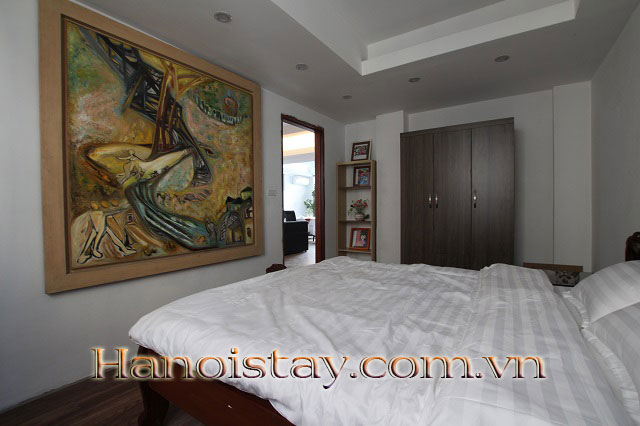 Căn Hộ Dịch Vụ Gần Đại Sứ Quán Mỹ Cho Thuê Giá Tốt Với 2 Phòng Ngủ Full Đồ 12