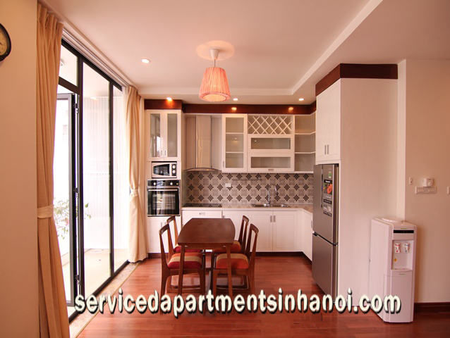 Căn hộ dịch vụ mới gồm 2 phòng ngủ và full nội thất cho thuê tại khu vực Tây Hồ 2