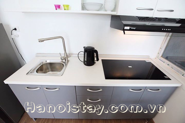 Căn hộ dịch vụ thoáng mát, nhiều ánh sáng cho thuê khu Đặng Thai Mai, Tây Hồ 5