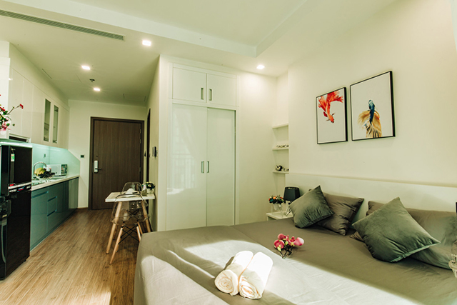*Chính Chủ Cho thuê căn hộ chung cư cao cấp Vinhomes Green Bay Mễ Trì* 9