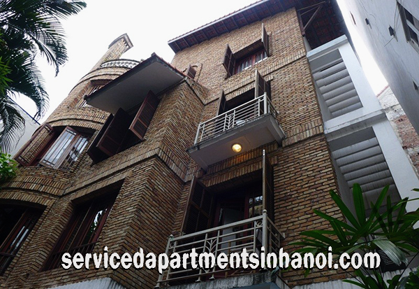 Cho thuê biệt thự 4 phòng ngủ 300m2 Tây Hồ 6