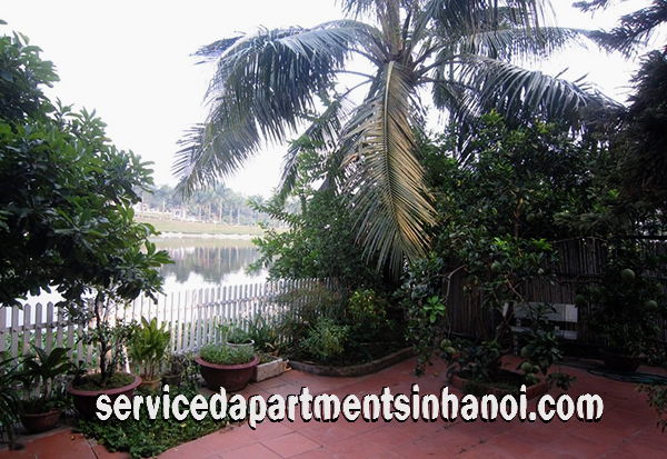 Cho thuê biệt thự có 5 phòng ngủ, có sân vườn rộng ở Nghi Tàm, Tây Hồ 3