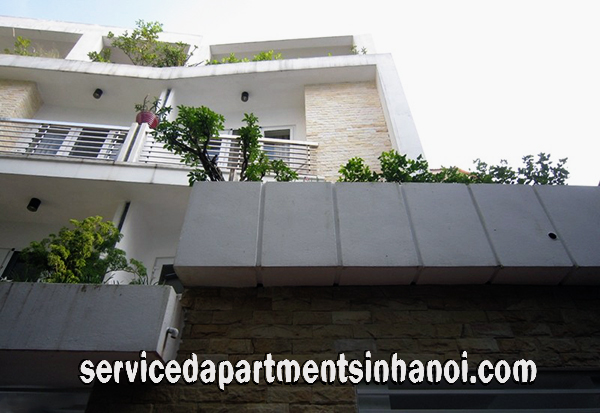 Cho thuê biệt thự Nghi Tàm, Tây Hồ 250m2 1