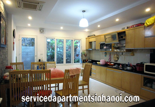 Cho thuê biệt thự Nghi Tàm, Tây Hồ 250m2 6