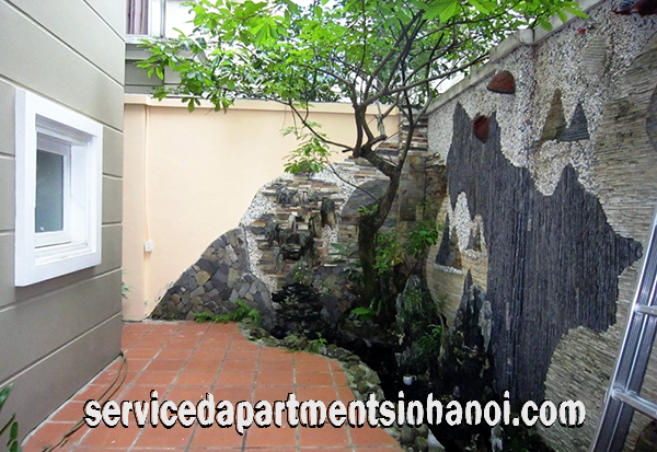 Cho thuê biệt thự rộng rãi 4 phòng ngủ, có sân vườn tại C4 Ciputra, Tây Hồ 11