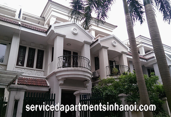 Cho thuê biệt thự sang trọng 4 phòng ngủ tại C4 Ciputra, Tây Hồ 1