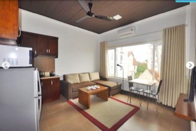 Cho thuê căn hộ 01 phòng ngủ đẹp phố Tây hồ, Hà nội, Nhiều ánh sáng tự nhiên
