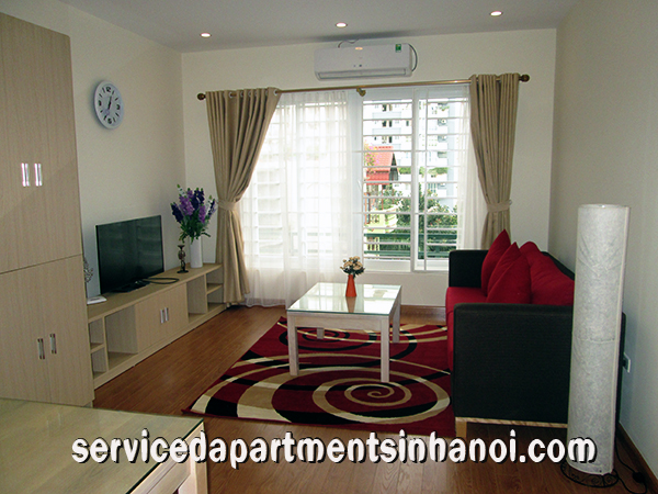 Cho thuê căn hộ 1 phòng ngủ gần Keangnam Tower, nội thất mới và đầy đủ