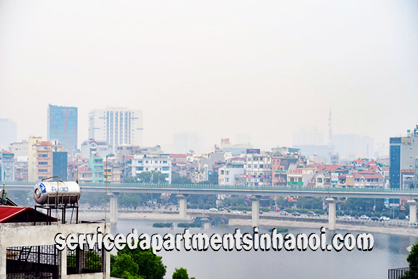 Cho thuê căn hộ 1 phòng ngủ hiện đại gần hồ Hoàng Cầu 11