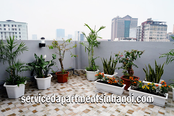 Cho thuê căn hộ 1 phòng ngủ hiện đại gần hồ Hoàng Cầu 9