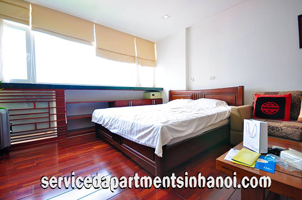 Cho thuê căn hộ 1 phòng ngủ phố Nguyễn Khắc Hiếu, quận Ba Đình 7