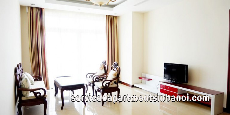 Cho thuê căn hộ 2 phòng ngủ đầy đủ nội thất tại Tháp R1 Royal City
