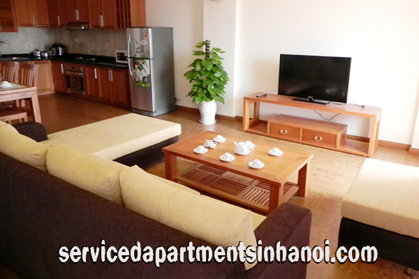Cho thuê căn hộ 2 phòng ngủ đủ đồ hiện đại gần trường Đại Học Quốc Gia Hà Nội 2