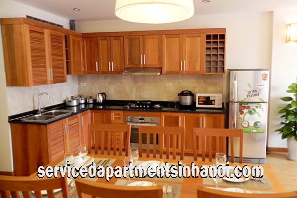 Cho thuê căn hộ 2 phòng ngủ đủ đồ hiện đại gần trường Đại Học Quốc Gia Hà Nội 5