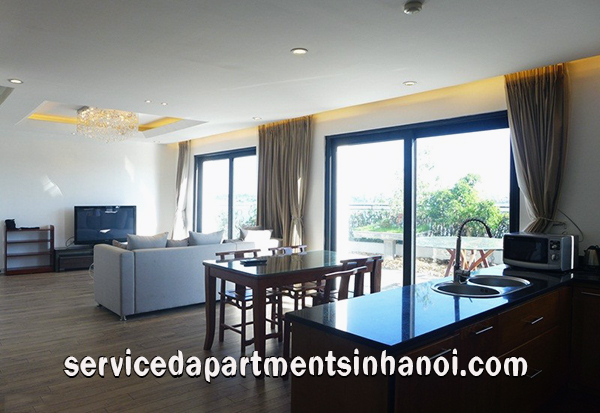 Cho thuê căn hộ 2 phòng ngủ hiện đại tại Tây Hồ, view hồ Tây 5