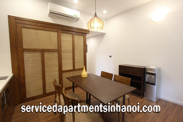 Cho thuê căn hộ 2 phòng ngủ mới, phong cách Nhật Bản gần Vincom 4