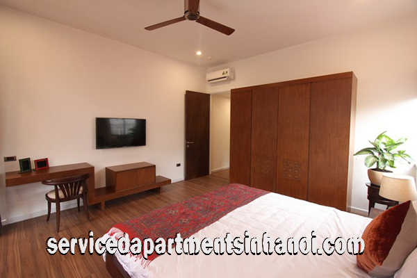 Cho thuê căn hộ 2 phòng ngủ mới, phong cách Nhật Bản gần Vincom 5