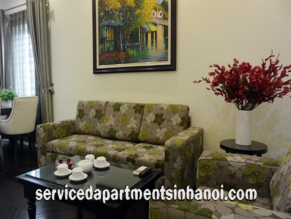 Cho thuê căn hộ 2 phòng ngủ nội thất hiện đại gần KS Fotuna 6
