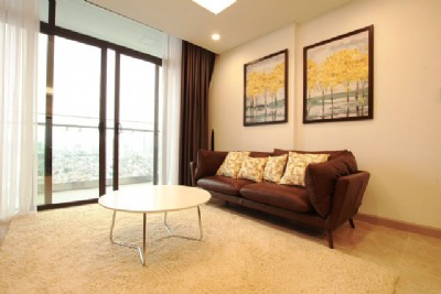 Cho thuê căn hộ 2 phòng ngủ sang trọng tại Sun Grand City Thụy Khuê