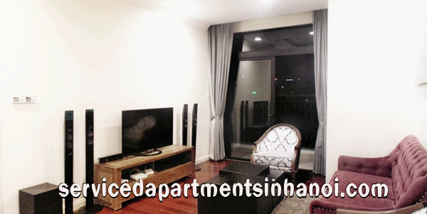 Cho thuê căn hộ 2 phòng ngủ tại Tòa nhà R2 Tower, Royal City 2