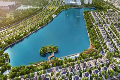 Vinhomes GreenBay: Cho Thuê Căn Hộ Cao Cấp 3 Ngủ Có View Hồ, Căn Góc, Tầng Cao