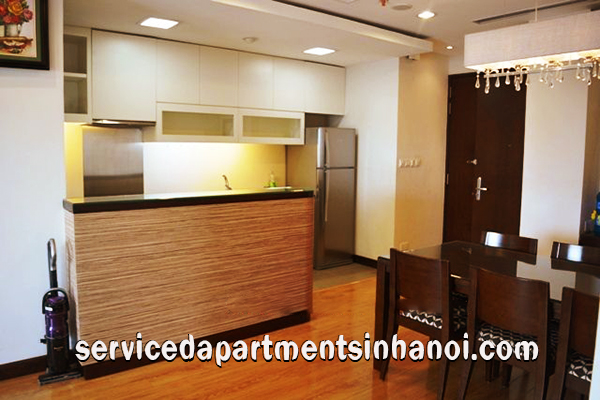 Cho thuê căn hộ cao cấp 3 phòng ngủ tại Tháp Hòa Bình Green Tower 4
