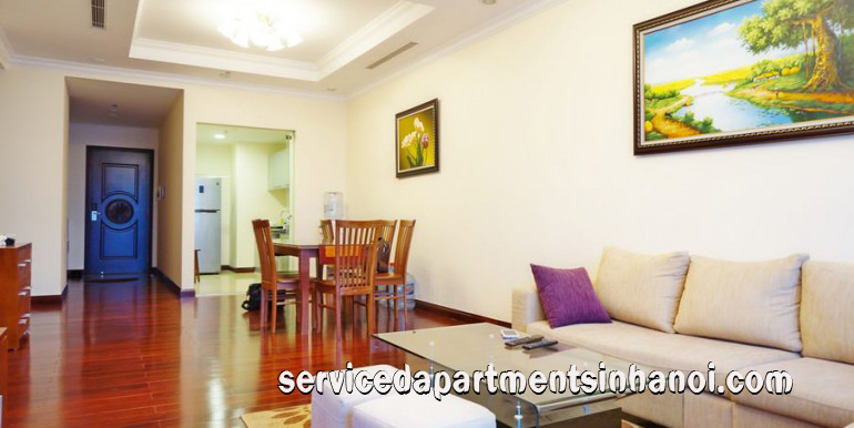 Cho thuê căn hộ cao cấp R2 Tower, Royal City, Hai phòng ngủ, đầy đủ nội thất 5