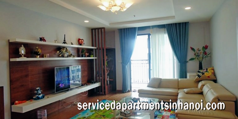 Cho thuê căn hộ chung cư 2 phòng ngủ full nội thất tại T3, Times City 2