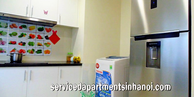 Cho thuê căn hộ chung cư 2 phòng ngủ full nội thất tại T3, Times City 6