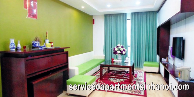 Cho thuê căn hộ chung cư 2 phòng ngủ giá rẻ tại tòa T2, Times City 2