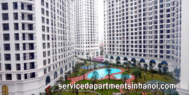 Cho thuê căn hộ chung cư 3 phòng ngủ, giá hợp lý tại Royal City 1