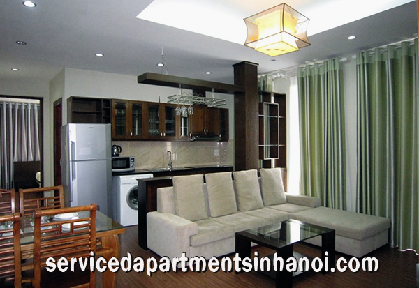 Cho thuê căn hộ dịch vụ 1 phòng ngủ, full nội thất hiện đại ở Đặng Thai Mai, Tây Hồ