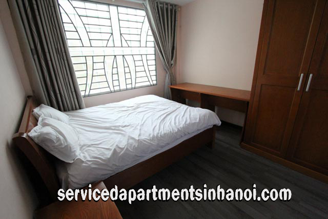 Cho thuê căn hộ dịch vụ 1 phòng ngủ gần hồ Thiền Quang và công viên Thống Nhất 5