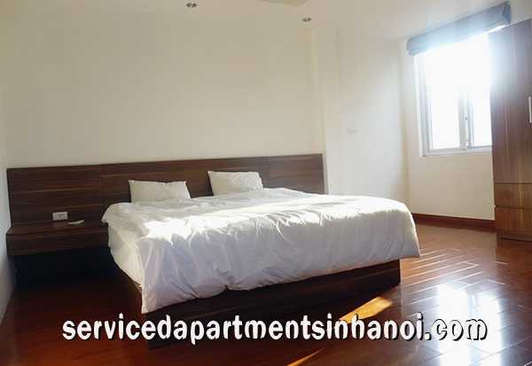 Cho thuê căn hộ dịch vụ 1 phòng ngủ giá rẻ ở Âu Cơ, Tây Hồ