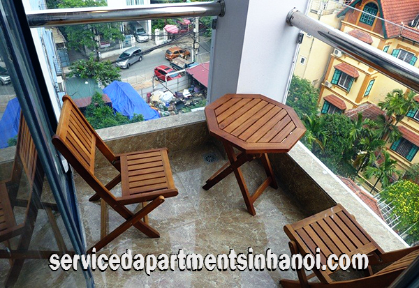 Cho thuê căn hộ dịch vụ 1 phòng ngủ, mới đầy đủ nội thất tại Tô Ngọc Vân, Tây Hồ 5