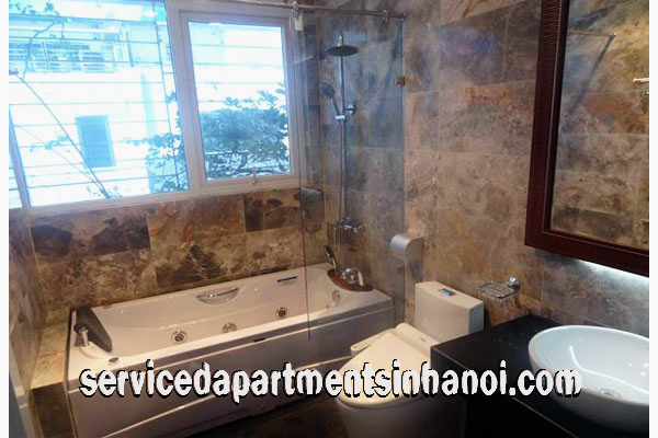 Cho thuê căn hộ dịch vụ 1 phòng ngủ trên tầng cao tại phố Láng Hạ, Đống Đa 10