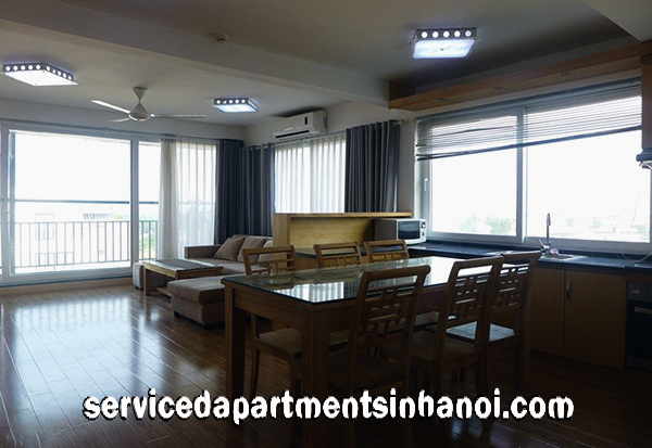 Cho thuê căn hộ dịch vụ 2 phòng ngủ, cao cấp phố Tô Ngọc Vân, Tây Hồ 1