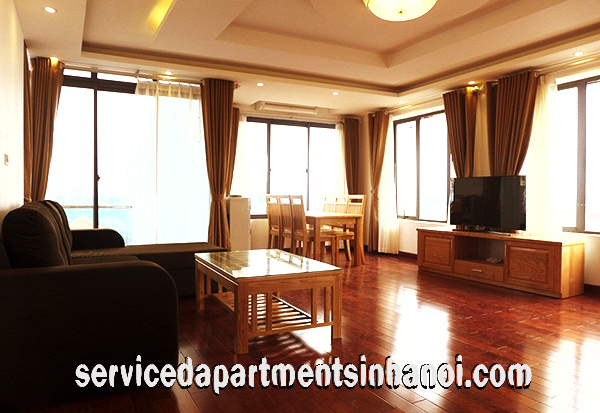 Cho thuê căn hộ dịch vụ 2 phòng ngủ cao cấp phố Tô Ngọc Vân, Tây Hồ