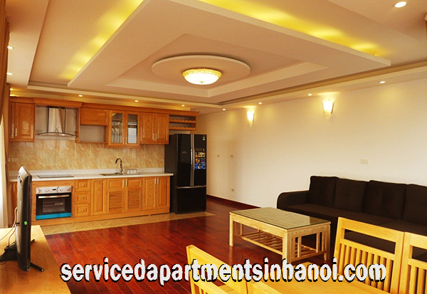 Cho thuê căn hộ dịch vụ 2 phòng ngủ cao cấp phố Tô Ngọc Vân, Tây Hồ 3