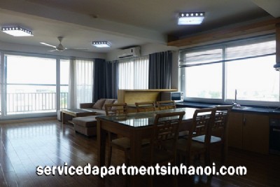 Cho thuê căn hộ dịch vụ 2 phòng ngủ, cao cấp phố Tô Ngọc Vân, Tây Hồ