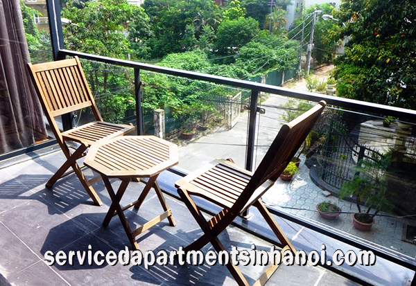 Cho thuê căn hộ dịch vụ 2 phòng ngủ đẹp tại đường Đặng Thái Mai, Tây Hồ 1