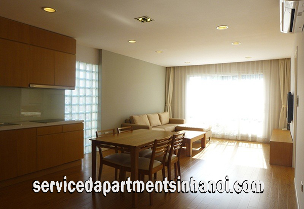 Cho thuê căn hộ dịch vụ 2 phòng ngủ full nội thất phố Tô Ngọc Vân, Tây Hồ 1