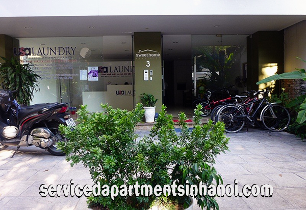Cho thuê căn hộ dịch vụ 2 phòng ngủ full nội thất phố Tô Ngọc Vân, Tây Hồ 9