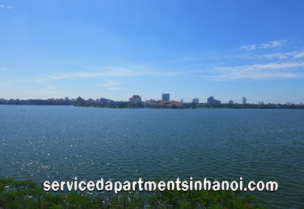Cho thuê căn hộ dịch vụ 3 phòng ngủ tại phố Vệ Hồ, quận Tây Hồ,