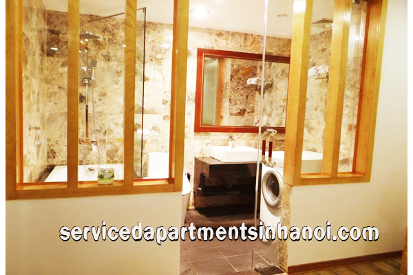 Cho thuê căn hộ dịch vụ đầy đủ nội thất tại Kim Mã 5
