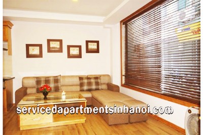 Cho thuê căn hộ dịch vụ đầy đủ nội thất tại Kim Mã