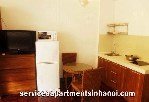 Cho thuê căn hộ dịch vụ giá rẻ khu vực Tây Hồ 4