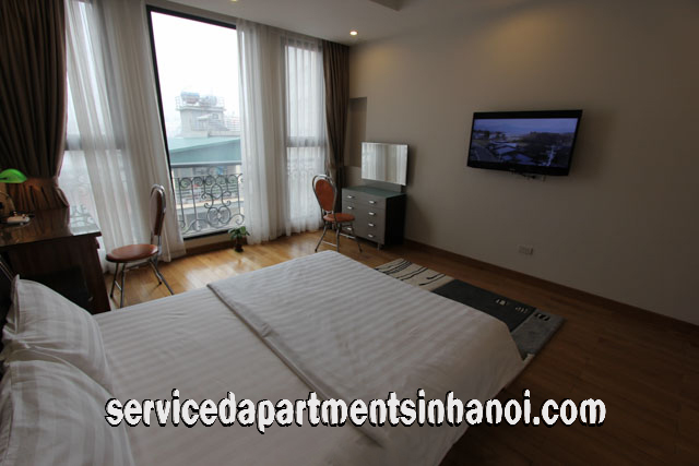 Cho thuê căn hộ dịch vụ hiện đại 2 phòng ngủ phố Triệu Việt Vương, Hai Bà Trưng. 9