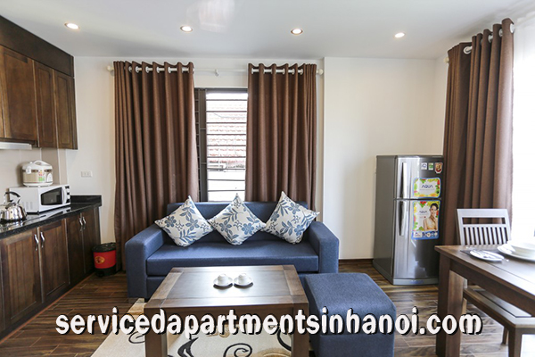 Cho thuê căn hộ dịch vụ mới tại phố Trần Quốc Hoàn, Cầu Giấy 12